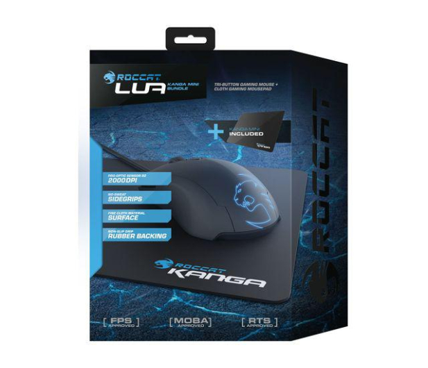 Roccat LUA 2000 DPI + PODKŁADKA POD MYSZ KANGA - 1435811 - zdjęcie 2